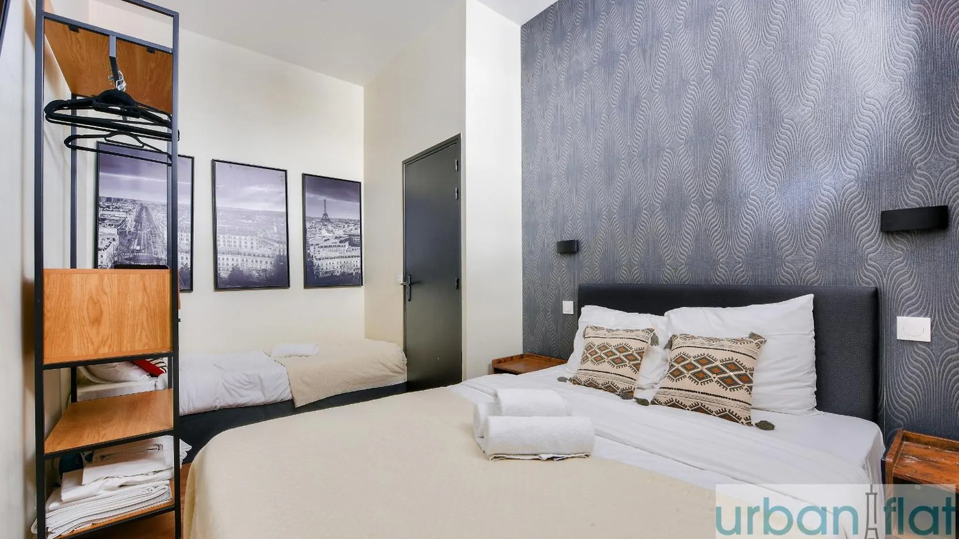 159 - Urban Beautiful Brand New Flat In Paris Apartment 0*,  France